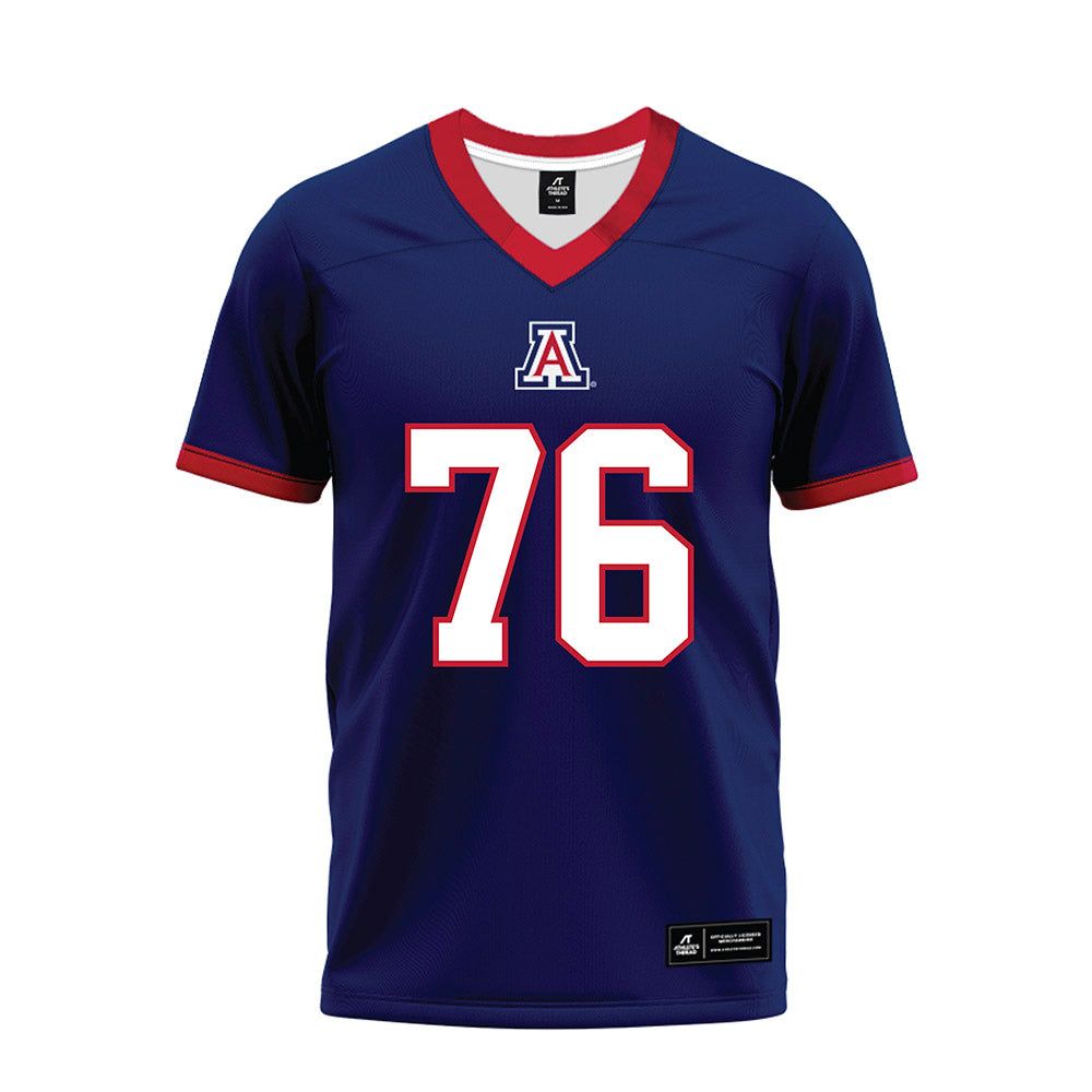 Arizona - NCAA Football : Jonah Rodriguez - Blue Premium Football Jersey