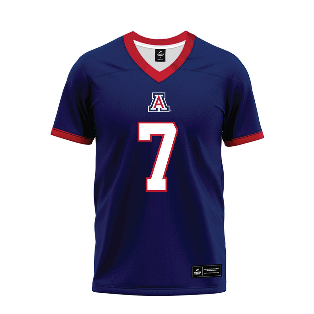 Arizona - NCAA Football : Sawyer Anderson - Blue Premium Football Jersey-0