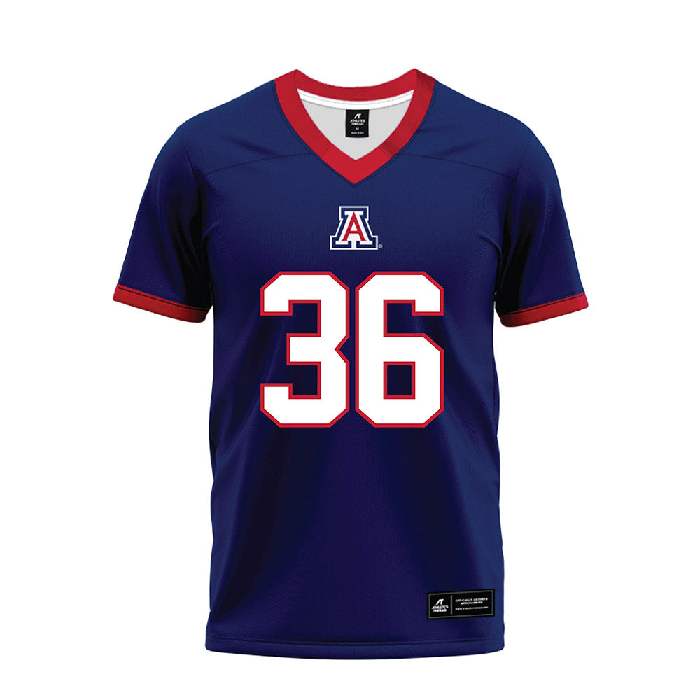 Arizona - NCAA Football : Dominic Hanger - Blue Premium Football Jersey