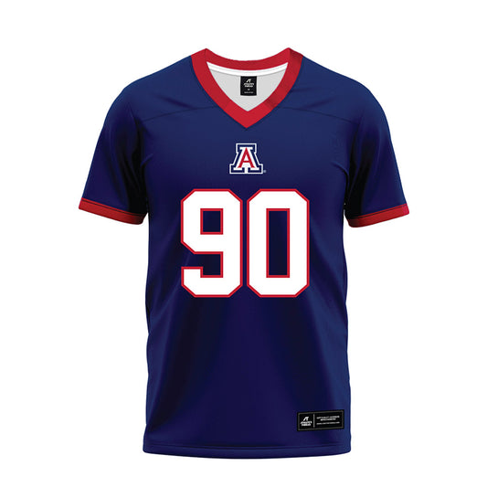 Arizona - NCAA Football : Lance Keneley - Blue Premium Football Jersey