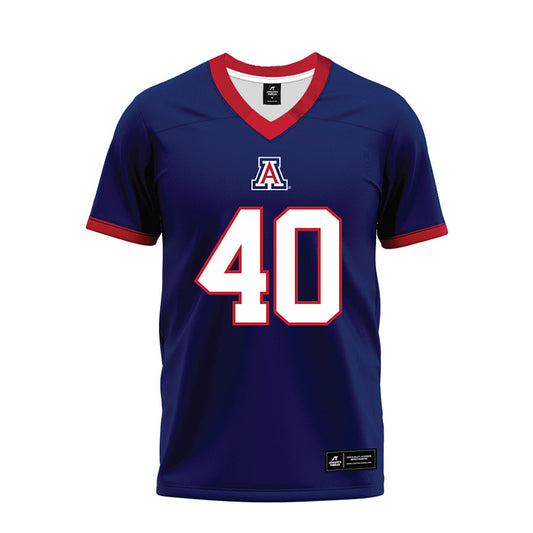 Arizona - NCAA Football : Brandon Craddock - Blue Premium Football Jersey-0