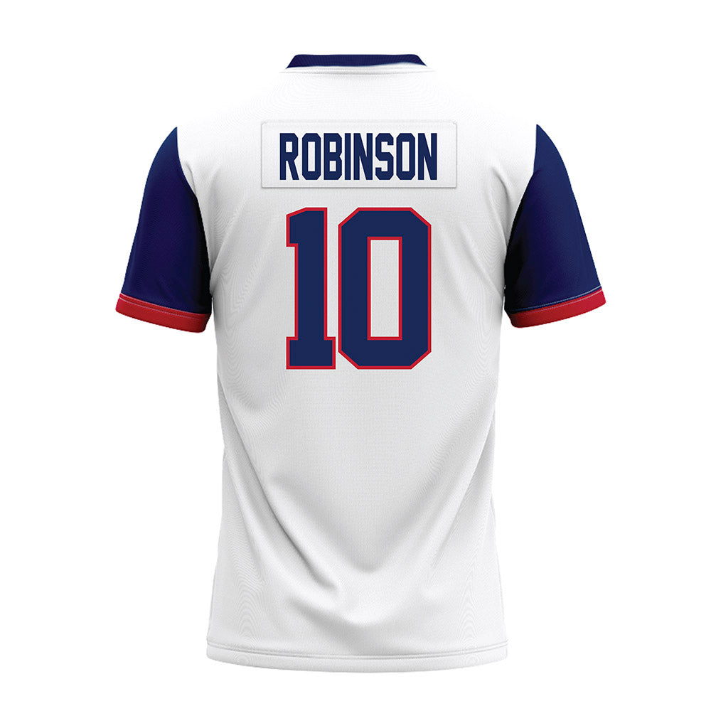 Arizona - NCAA Football : Myron Robinson - White Premium Football Jersey-1