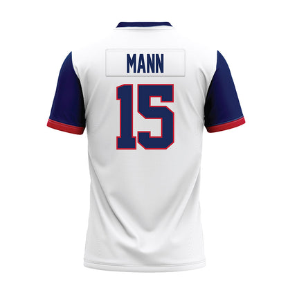 Arizona - NCAA Football : Jabari Mann - White Premium Football Jersey