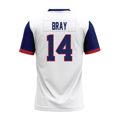 Arizona - NCAA Football : Mason Bray - White Premium Football Jersey-1