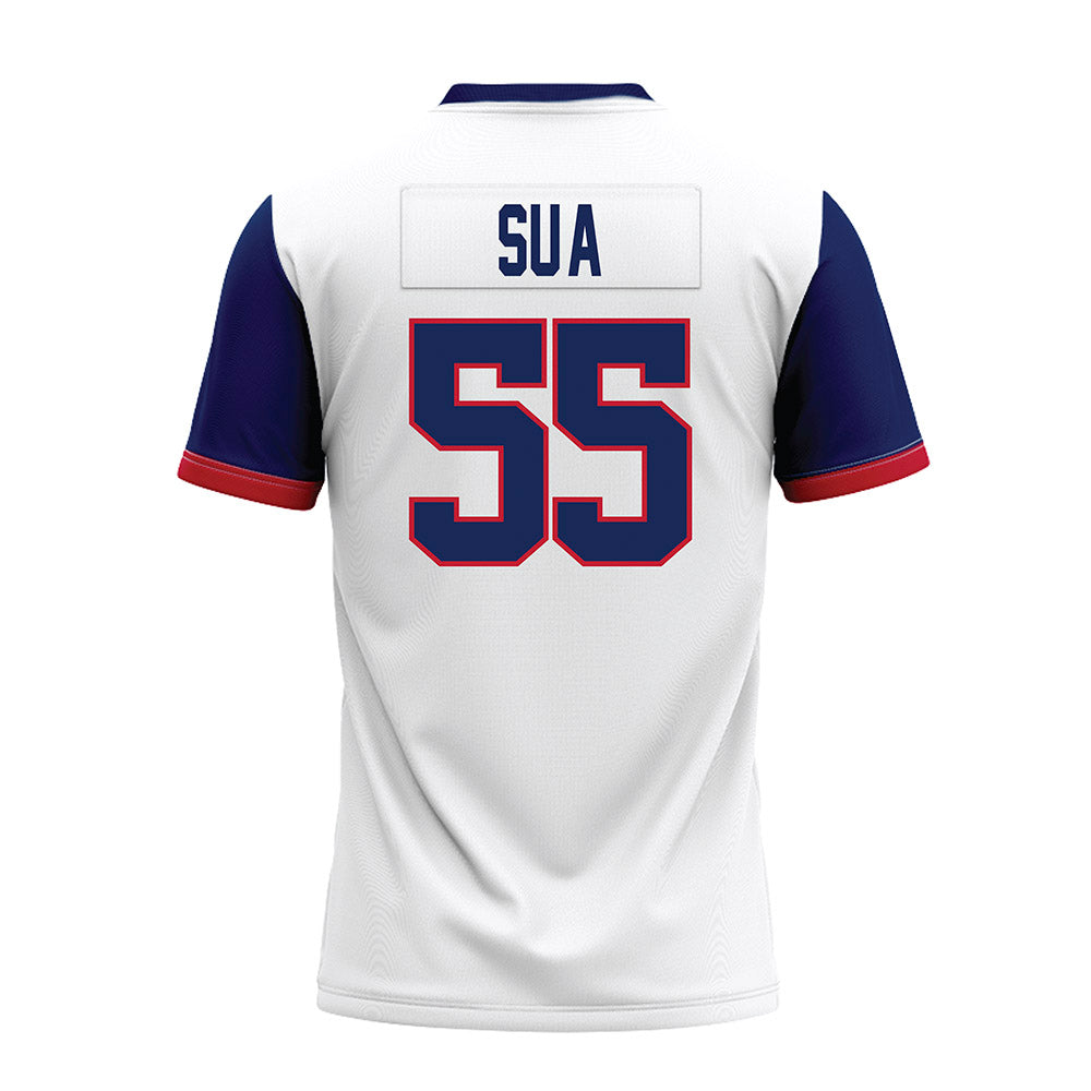 Arizona - NCAA Football : Leviticus Su'a - White Premium Football Jersey