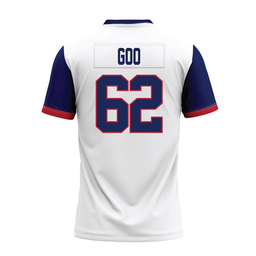 Arizona - NCAA Football : Javian Goo - White Premium Football Jersey-1