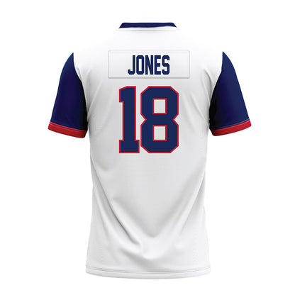 Arizona - NCAA Football : Carter Jones - White Premium Football Jersey-1