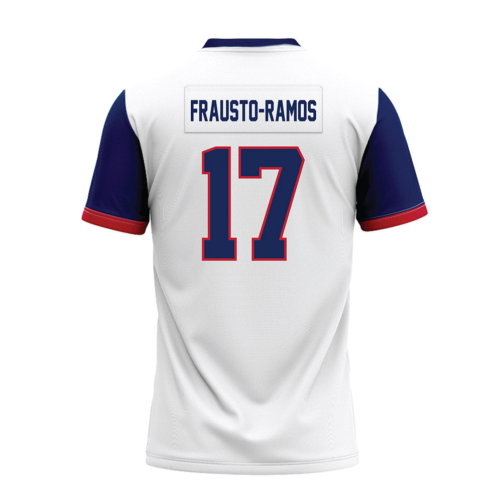 Arizona - NCAA Football : Jshawn Frausto-Ramos - White Premium Football Jersey-1
