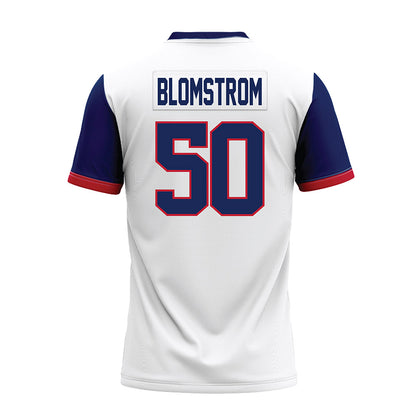 Arizona - NCAA Football : Cooper Blomstrom - White Premium Football Jersey-1