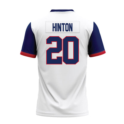 Arizona - NCAA Football : Dajon Hinton - White Premium Football Jersey-1