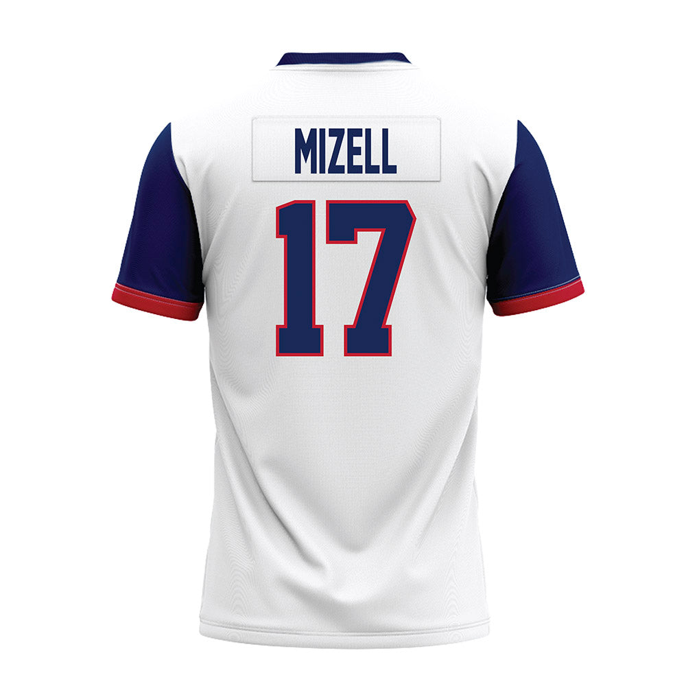 Arizona - NCAA Football : Isaiah Mizell - White Premium Football Jersey-1