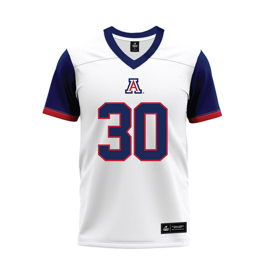 Arizona - NCAA Football : Kayden Luke - White Premium Football Jersey-0