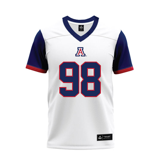Arizona - NCAA Football : Tiaoalii Savea - White Premium Football Jersey-0