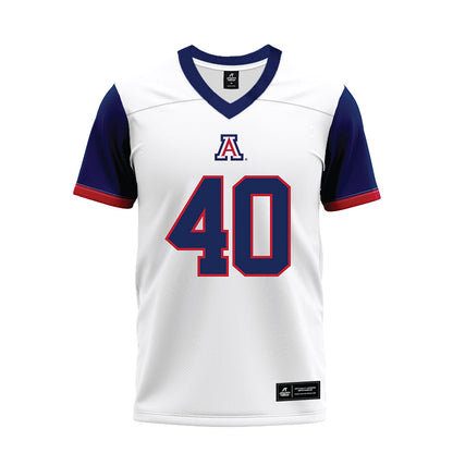 Arizona - NCAA Football : Brandon Craddock - White Premium Football Jersey-0