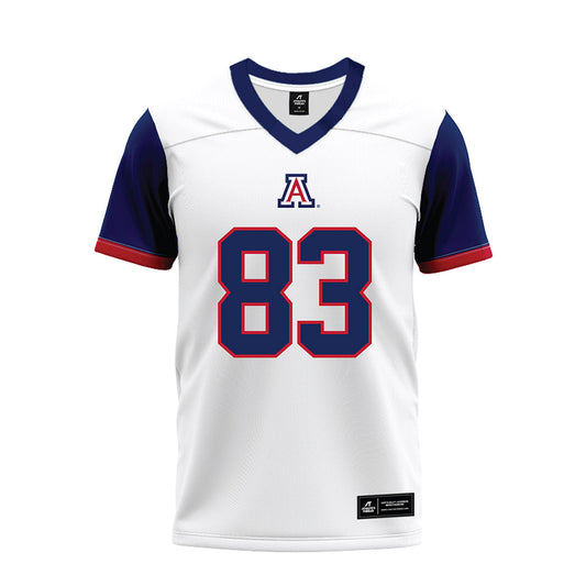 Arizona - NCAA Football : Tyler Mustain - White Premium Football Jersey-0
