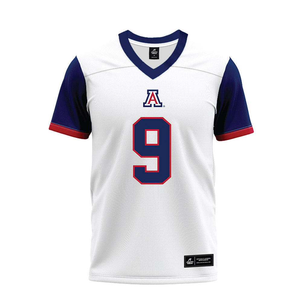 Arizona - NCAA Football : Ayden Garnes - White Premium Football Jersey-0