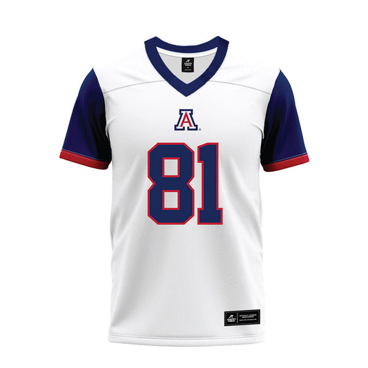 Arizona - NCAA Football : Scotty Brennan - White Premium Football Jersey-0