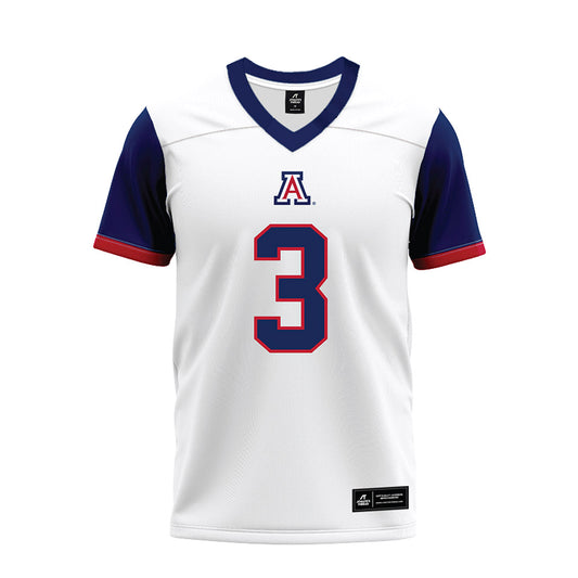 Arizona - NCAA Football : Kedrick Reescano - White Premium Football Jersey