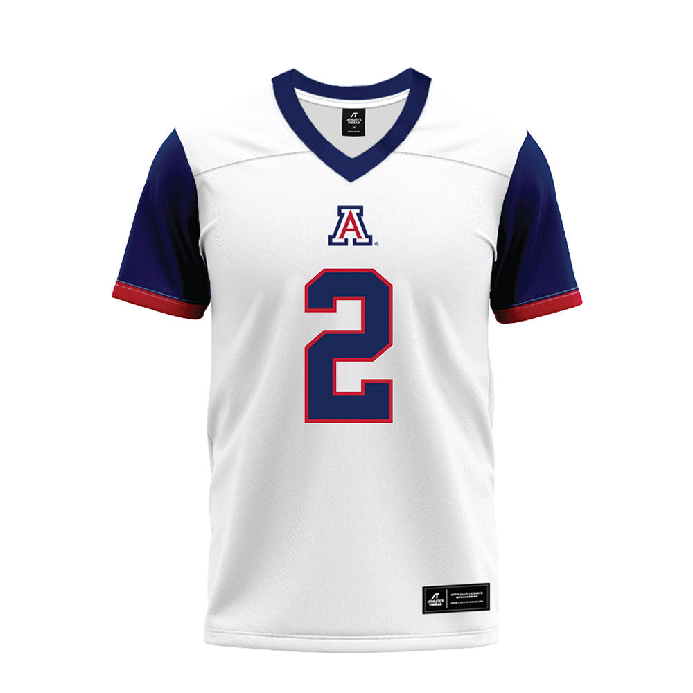 Arizona - NCAA Football : Jeremiah Patterson - White Premium Football Jersey