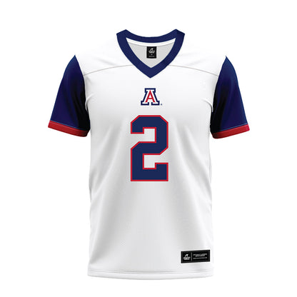 Arizona - NCAA Football : Jeremiah Patterson - White Premium Football Jersey