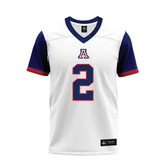 Arizona - NCAA Football : Jeremiah Patterson - White Premium Football Jersey