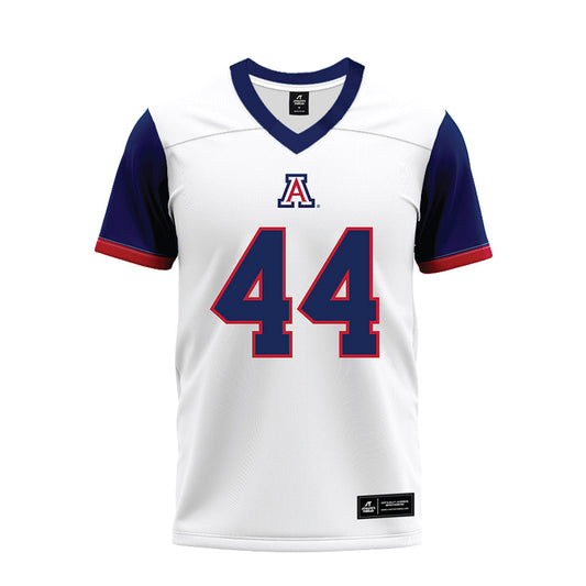 Arizona - NCAA Football : Malachi Bailey - White Premium Football Jersey-0