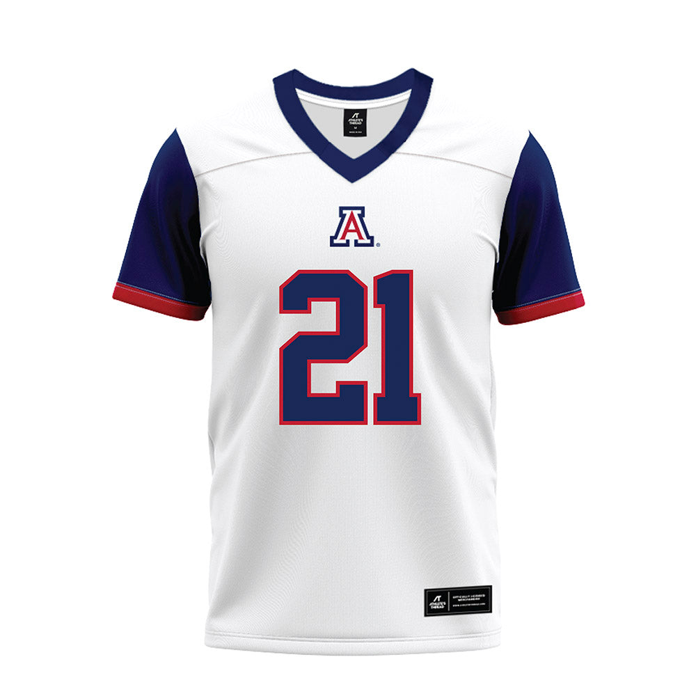 Arizona - NCAA Football : Johno Price - White Premium Football Jersey