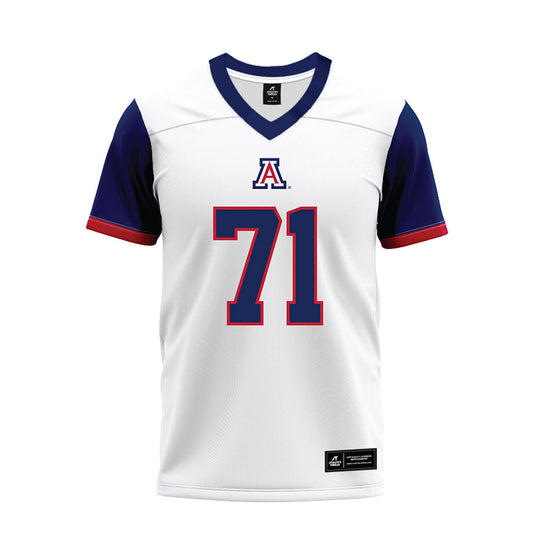 Arizona - NCAA Football : Tristan Bounds - White Premium Football Jersey-0