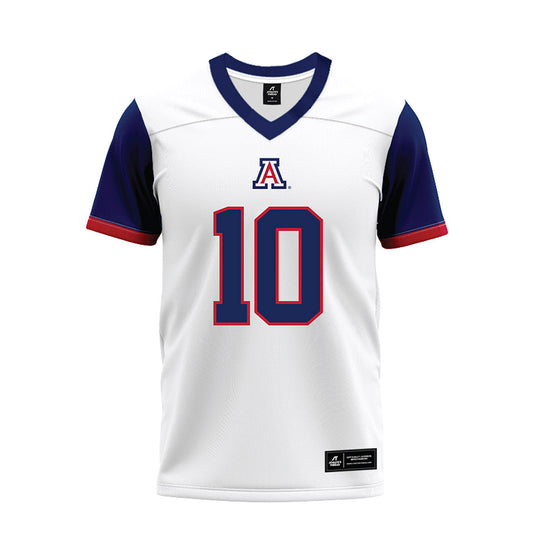 Arizona - NCAA Football : Myron Robinson - White Premium Football Jersey-0