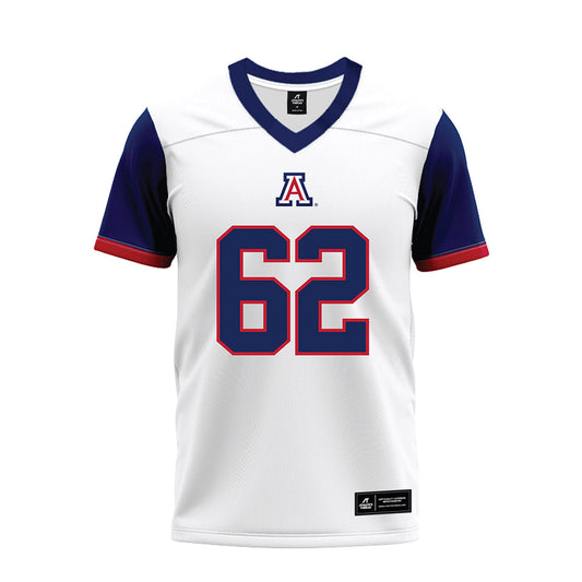 Arizona - NCAA Football : Javian Goo - White Premium Football Jersey-0