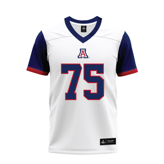 Arizona - NCAA Football : Ty Buchanan - White Premium Football Jersey-0