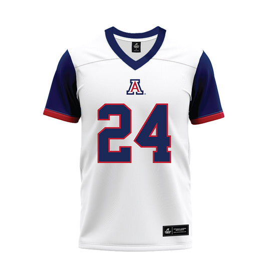Arizona - NCAA Football : Gavin Hunter - White Premium Football Jersey-0