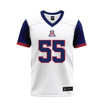 Arizona - NCAA Football : Leviticus Su'a - White Premium Football Jersey