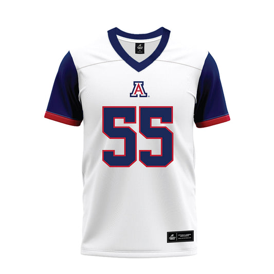 Arizona - NCAA Football : Leviticus Su'a - White Premium Football Jersey