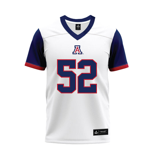 Arizona - NCAA Football : Brandon Craddock - White Premium Football Jersey