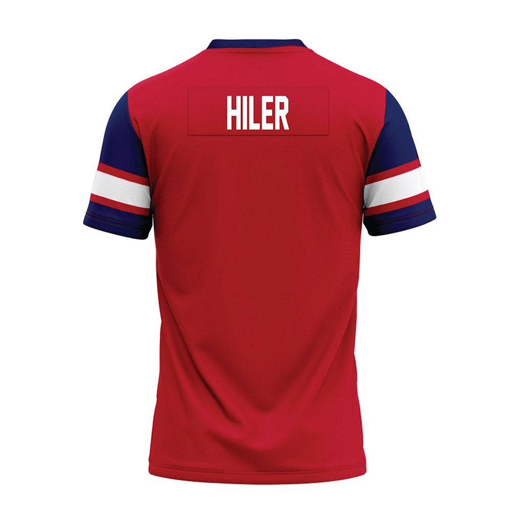 Arizona - NCAA Football : Xaier Hiler - Red Premium Football Jersey-1
