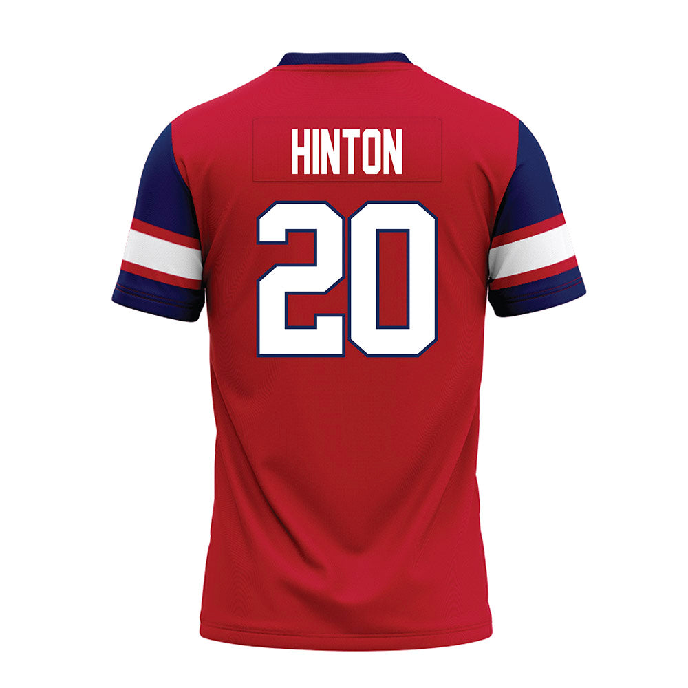 Arizona - NCAA Football : Dajon Hinton - Red Premium Football Jersey-1