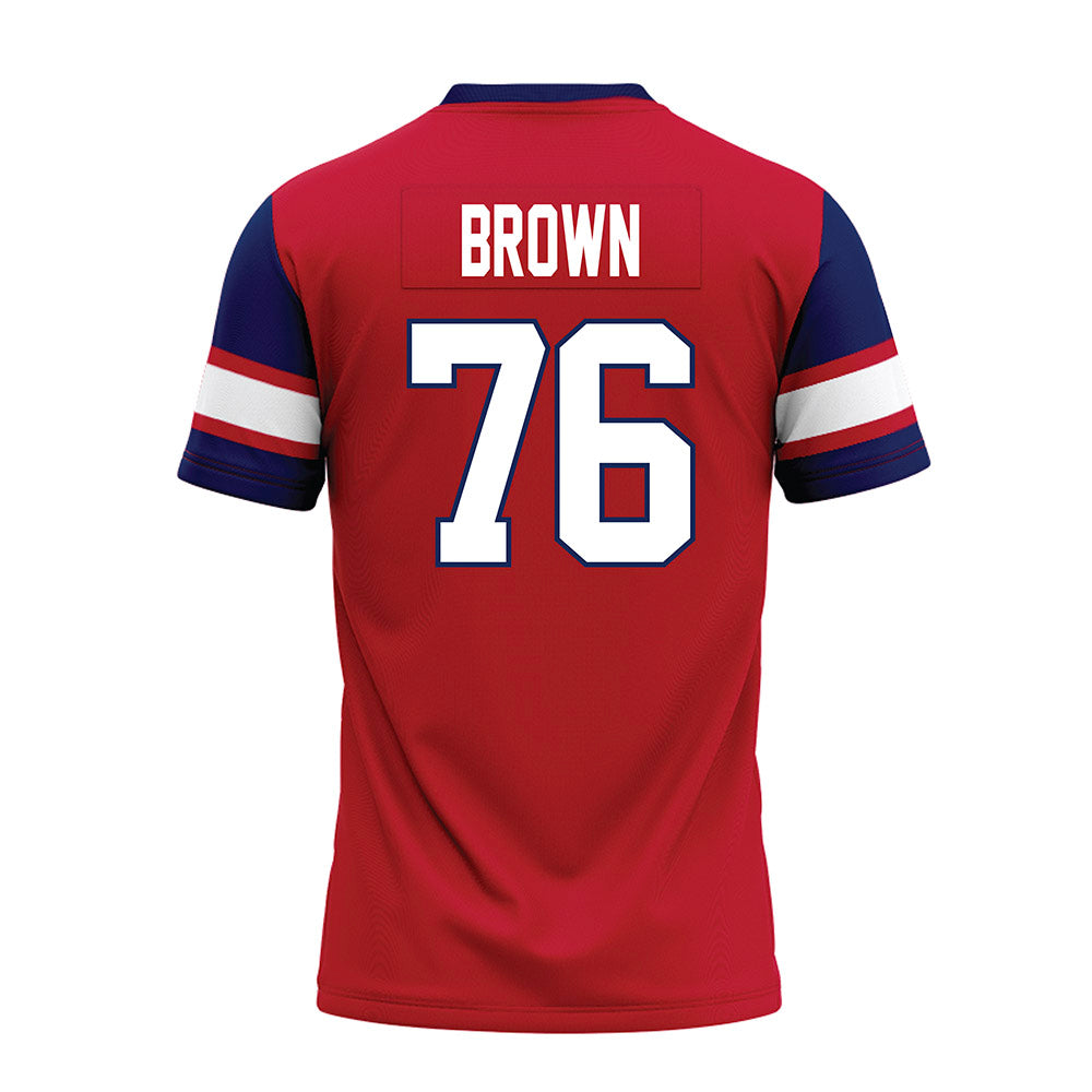 Arizona - NCAA Football : Jordan Brown - Red Premium Football Jersey-1