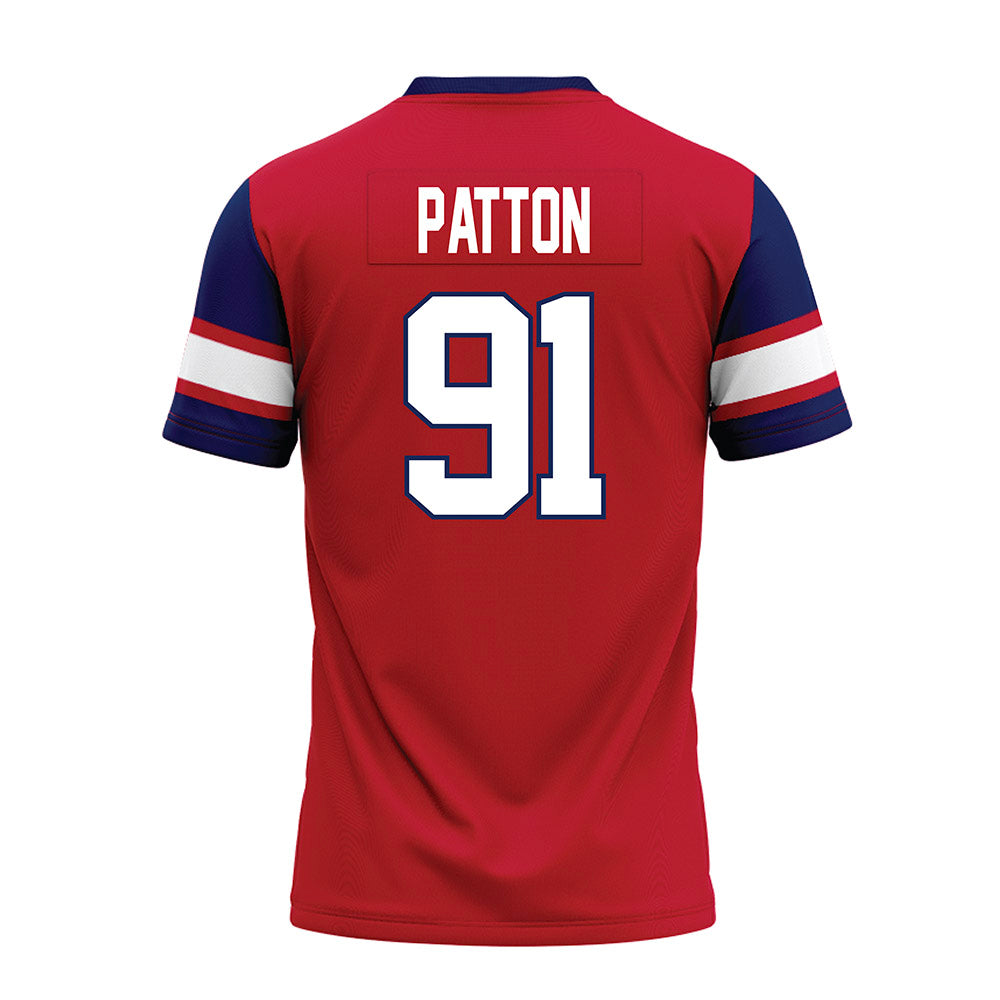 Arizona - NCAA Football : Porter Patton - Red Premium Football Jersey-1