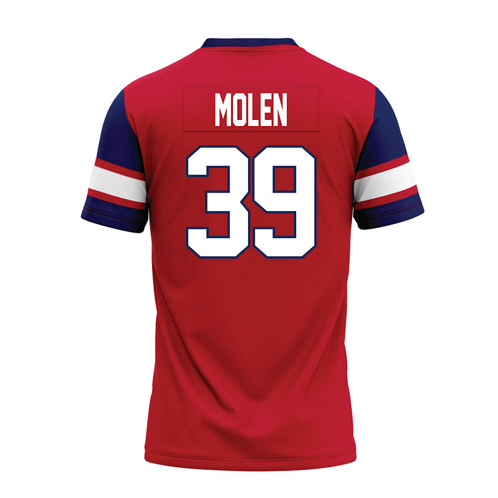 Arizona - NCAA Football : Broden Molen - Red Premium Football Jersey-1