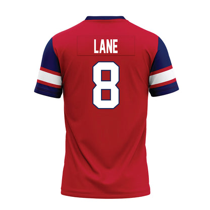  - NCAA Football : Sterling Lane - Red Premium Football Jersey-1