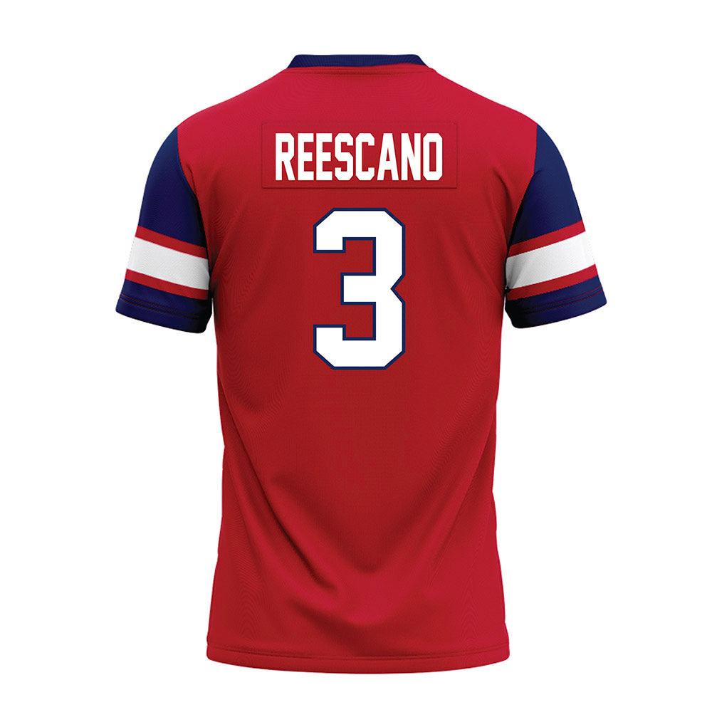 Arizona - NCAA Football : Kedrick Reescano - Red Premium Football Jersey