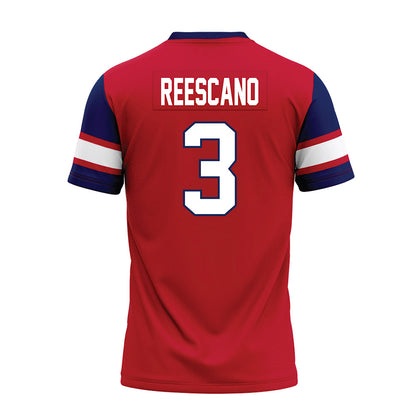 Arizona - NCAA Football : Kedrick Reescano - Red Premium Football Jersey