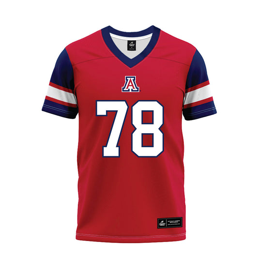 Arizona - NCAA Football : Grayson Stovall - Red Premium Football Jersey-0