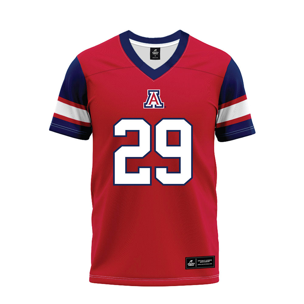 Arizona - NCAA Football : Devin Dunn - Red Premium Football Jersey