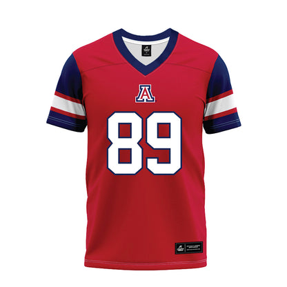 Arizona - NCAA Football : Jordan McCord - Red Premium Football Jersey
