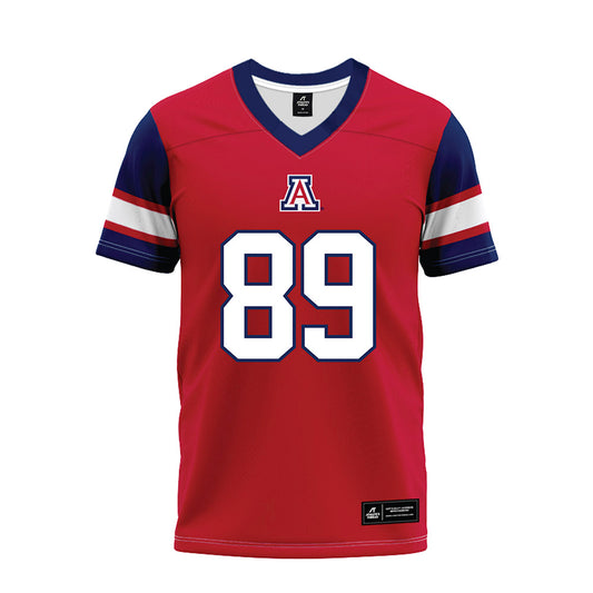 Arizona - NCAA Football : Jordan McCord - Red Premium Football Jersey