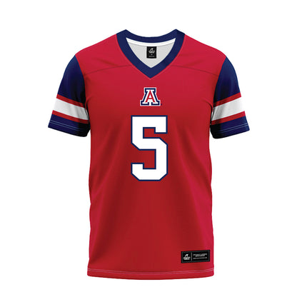 Arizona - NCAA Football : Giovanni Richardson - Red Premium Football Jersey-0