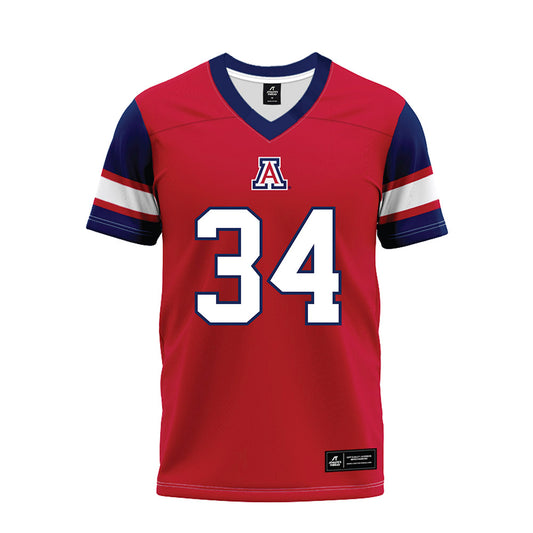 Arizona - NCAA Football : Ammon Kaufusi - Red Premium Football Jersey-0