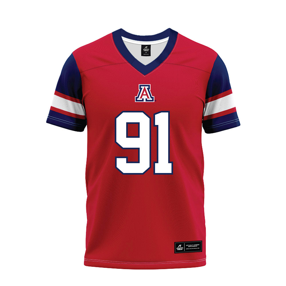 Arizona - NCAA Football : Porter Patton - Red Premium Football Jersey-0
